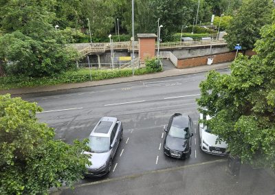 Pull in parking outside 101 Lapwing Lane West Didsbury - Commercial Investment Sale